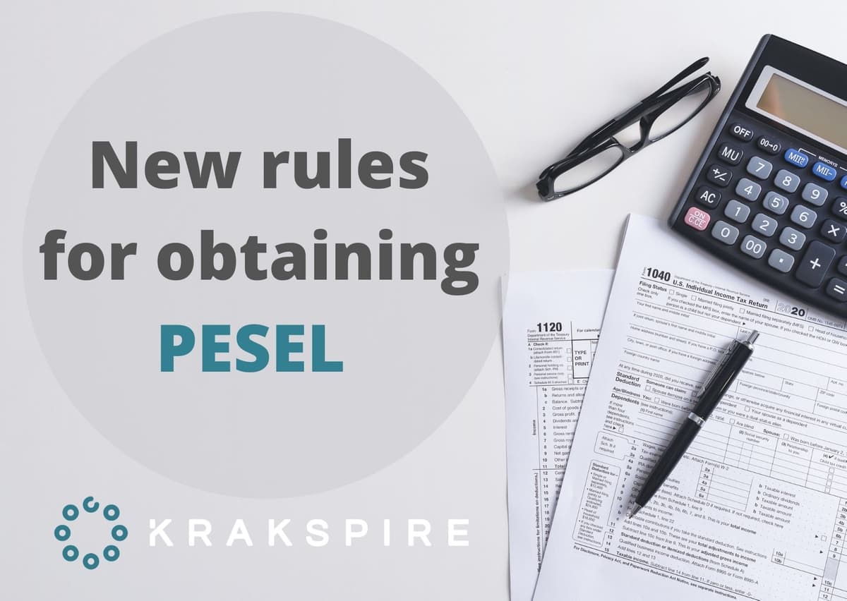 From June 1st, foreigners may apply for a PESEL number for tax purposes