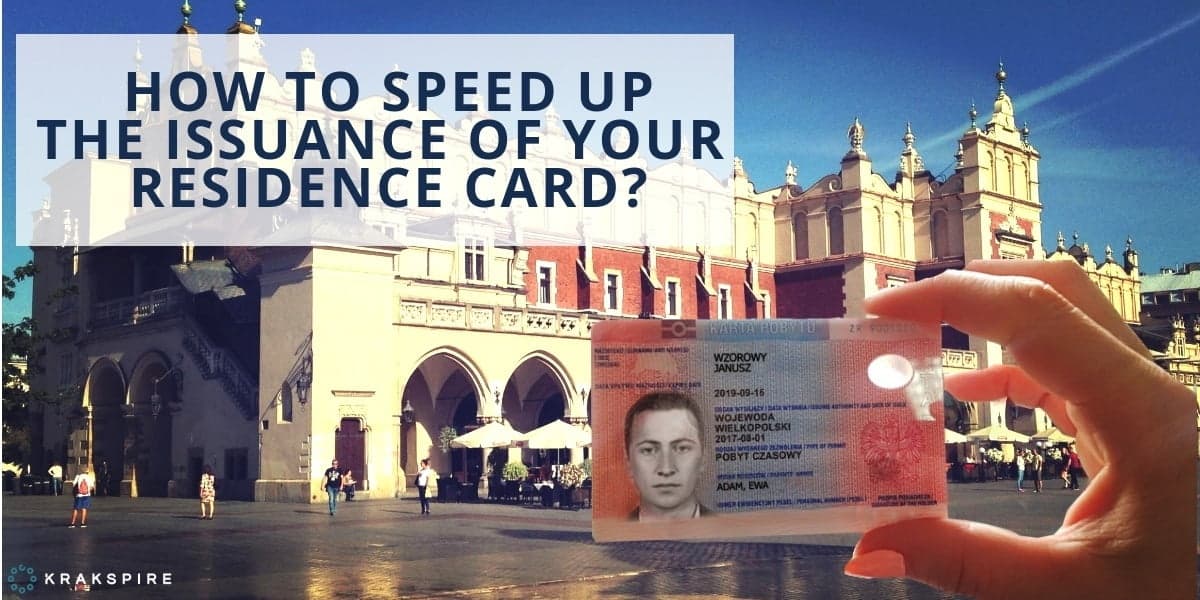 How to speed up the issuance of your residence card?