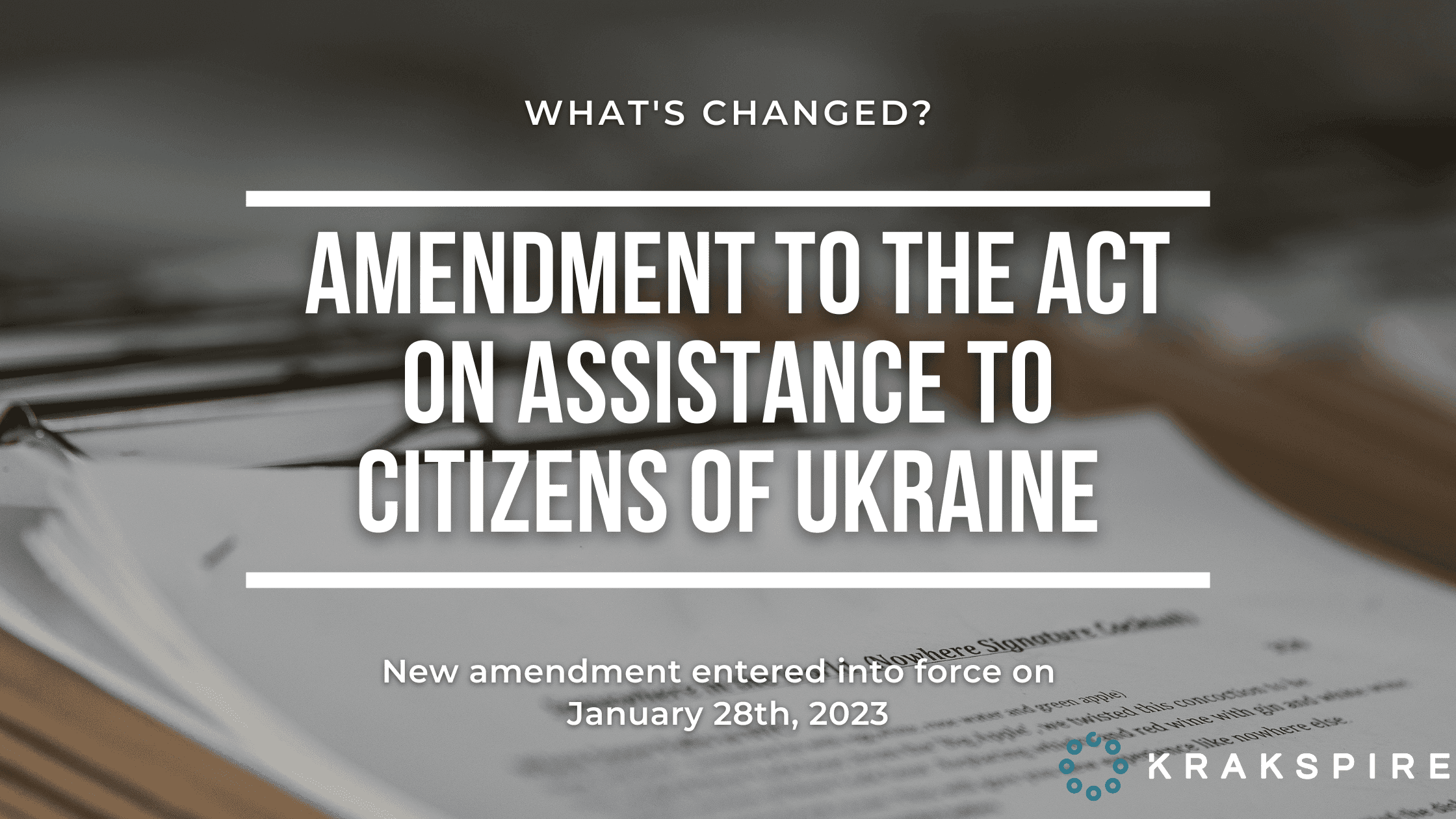 What will change for Ukrainians in Poland?