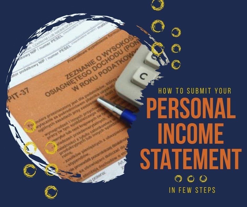 personal income tax statement